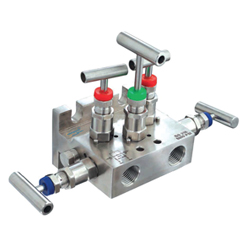 Series 6211MF: 5VK Five Valve Manifolds Direct mount (Pipe to Flange)